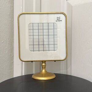 COPY - COPY - Metal Pedestal Frame - Hearth & Hand